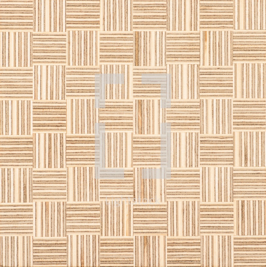 A pattern on a cutting board. 