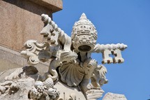 stone sculpture in Rome 