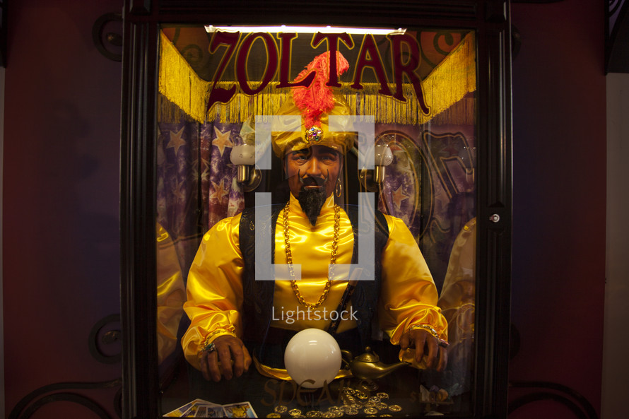 fortune teller machine