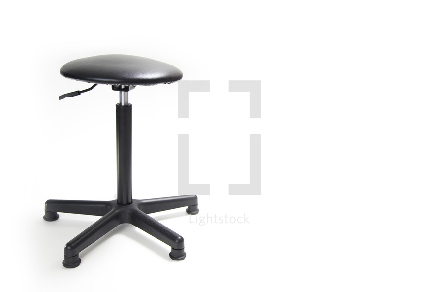 stool on a white background 