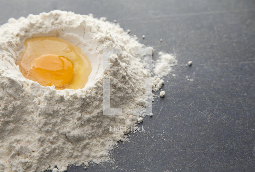 egg and flour 