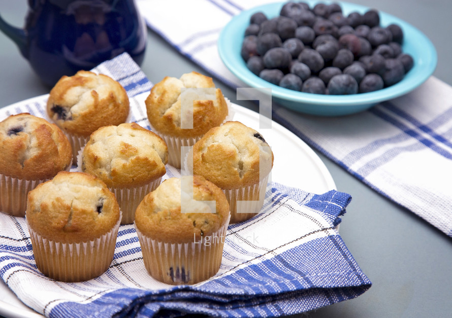 blueberry muffins 