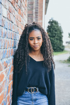 portrait of an African American young woman