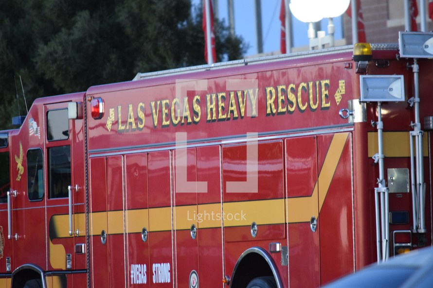 Las Vegas heavy rescue truck 