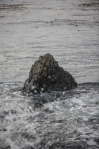 rock and sea tide