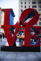 LOVE sign in NYC