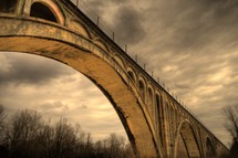 arches on a bridge 