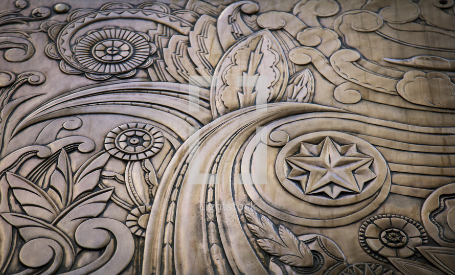 carved detail