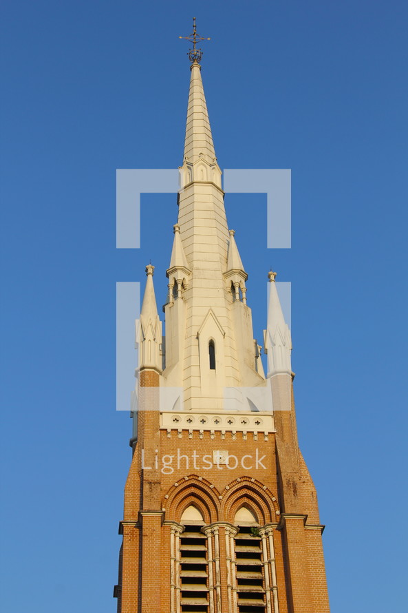 Anglican church steeple
