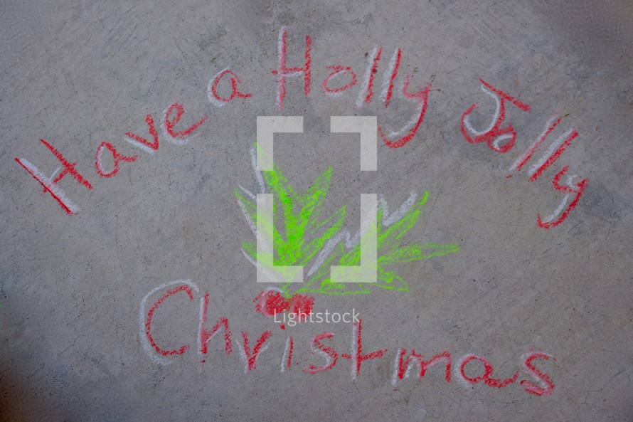 Have a holly jolly Christmas 