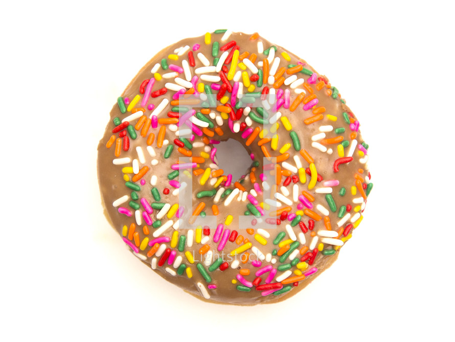 sprinkled donuts 
