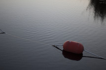 buoy on lake water 