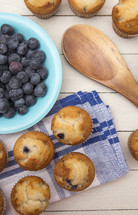 blueberries muffins 
