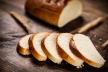 Fresh Bread on Table.