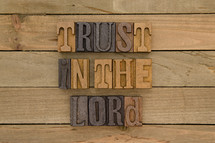 trust in the lord 