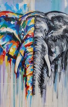 elephant artwork 