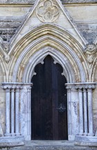 arched cathedral door 