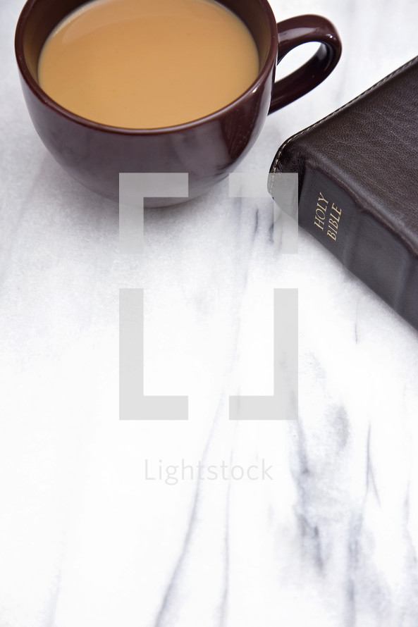 coffee and Bible 