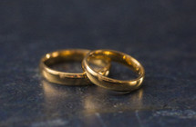 Set of Golden Wedding Rings