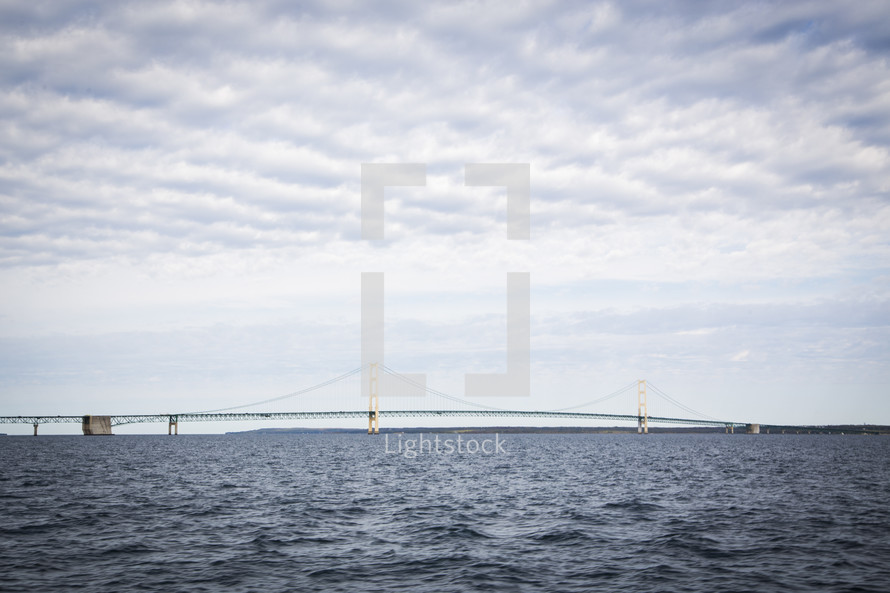 bridge over a bay 