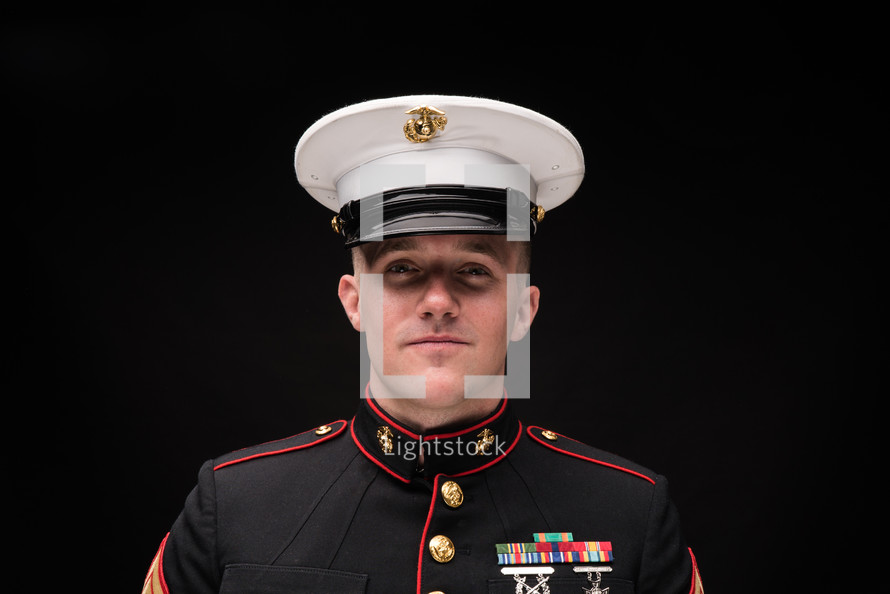 portrait of a Marine 