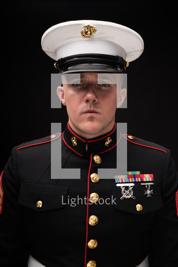 portrait of a Marine 