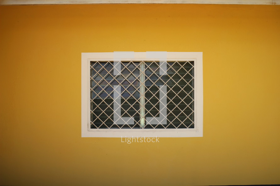 patterned window pane 