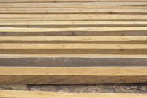 wood steps 