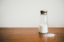 spilt table salt