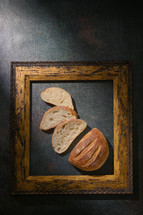 Bread in a frame