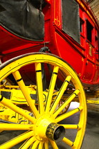wagon wheel and carriage 