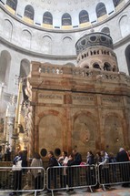 Interior of the Church of the Holy Sepulchre