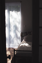 sunlight on a bed 
