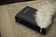 Holy Bible on the constitution 