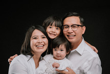 Vietnamese family portrait 