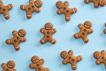 gingerbread cookies pattern 