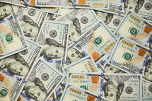  pile of cash background texture