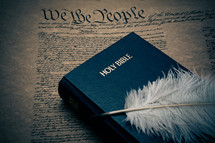 Bible on the constitution of the United States of America 