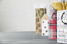 Holiday gift bags 