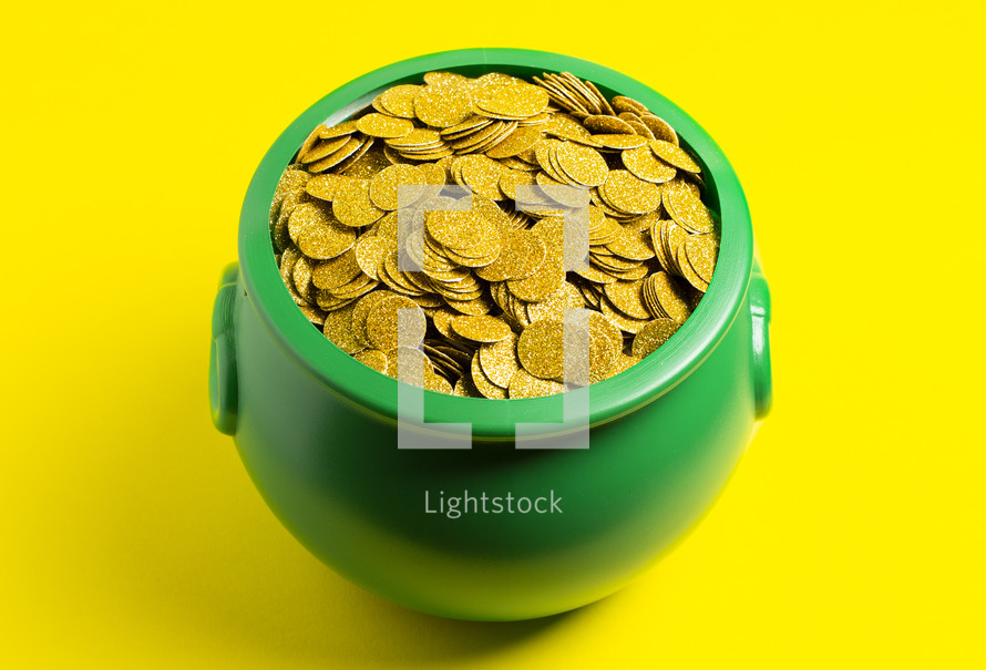 Pot Full of Golden Coins 