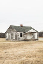 An abandoned house 