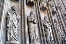 statues of saints
