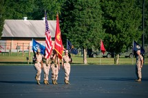 soldiers marching 