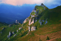 Autumn Landscape Mountains, Ciucas, Transylvania, Romania