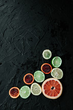 citrus fruit slices 