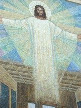 Jesus mural 