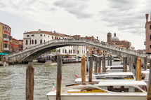 bridge over a canal in Venice 
