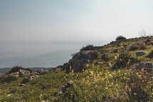 View of the Sea of Galilee from Mount Arbel