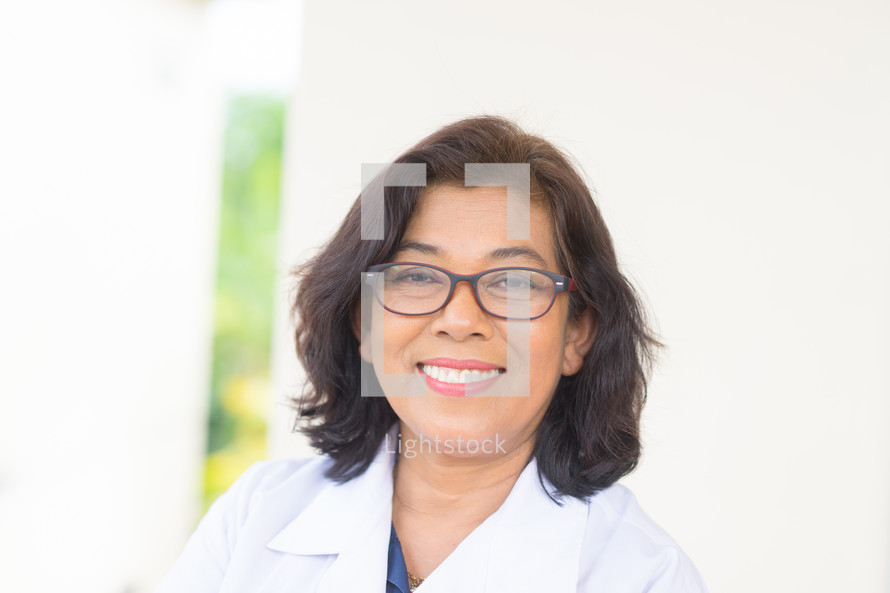 smiling doctor headshot 