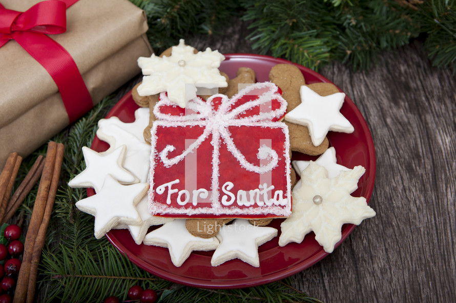 Christmas Cookies for Santa 